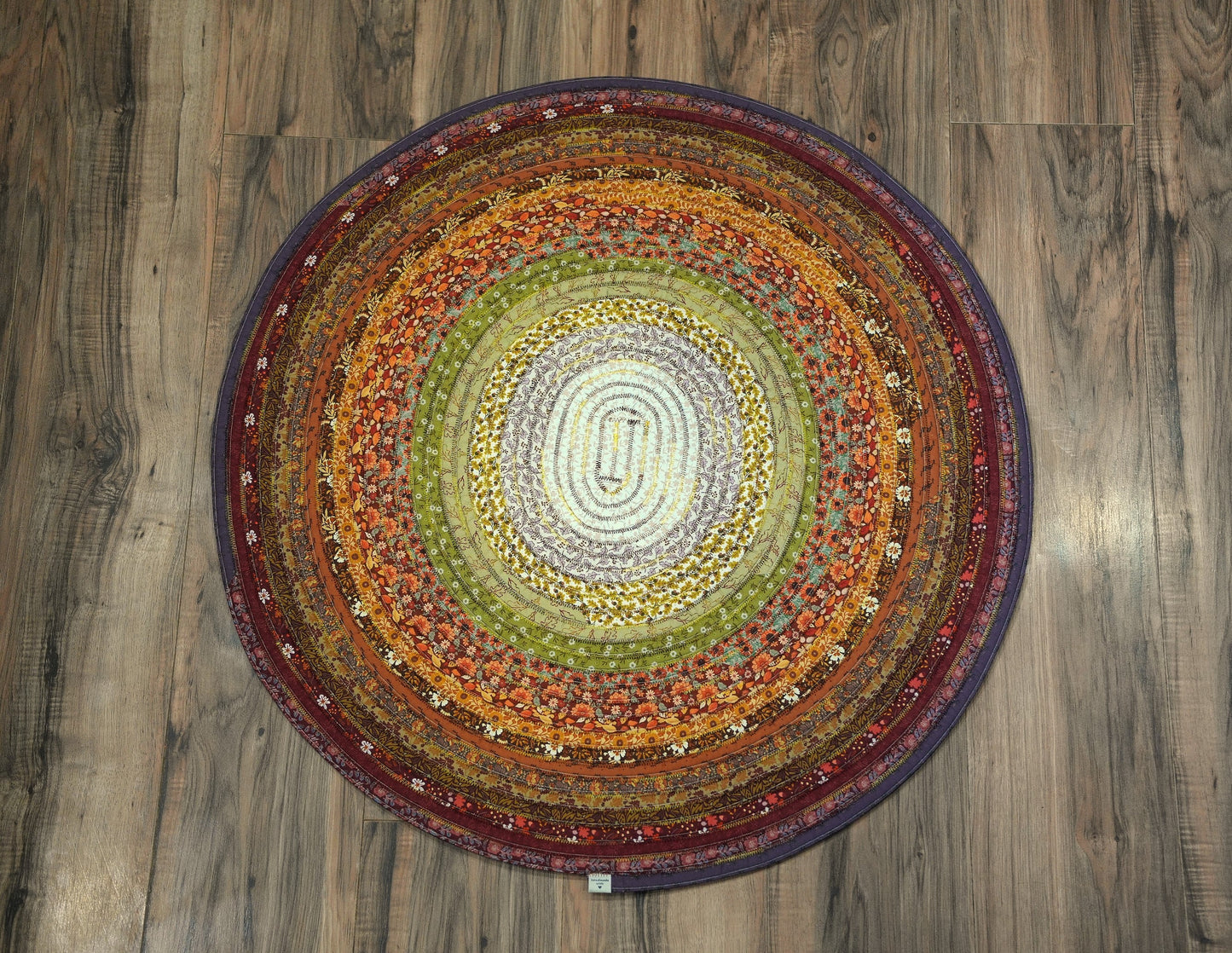 Made to Order Round Single Jelly Roll Rug