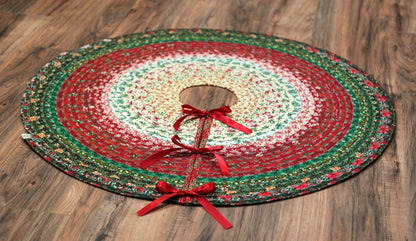 Made to Order Jelly Roll Christmas Tree Skirt