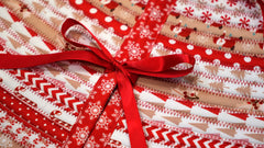 Made to Order Double Jelly Roll Christmas Tree Skirt